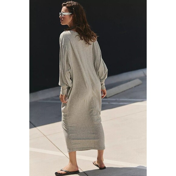Free People Free-est Lifestyle Maxi Dress Kimono Sleeve Oversized XL New 283998 - Picture 3 of 9